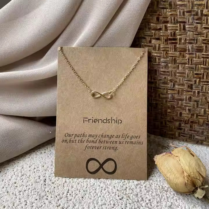 Infinity Necklace - "Forever Bond"